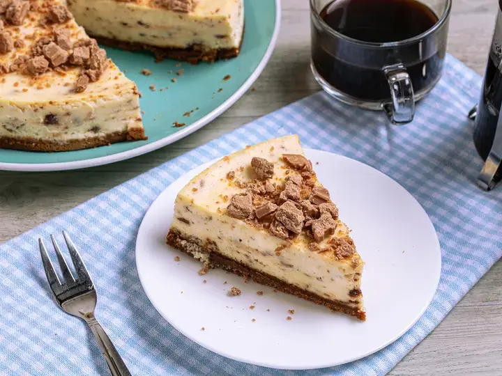 Creamy Chocnut Cheesecake