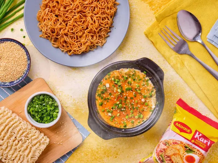 Kari Pan-steamed Eggs