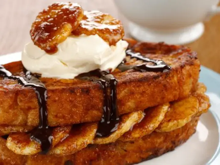 banana stuffed french toast
