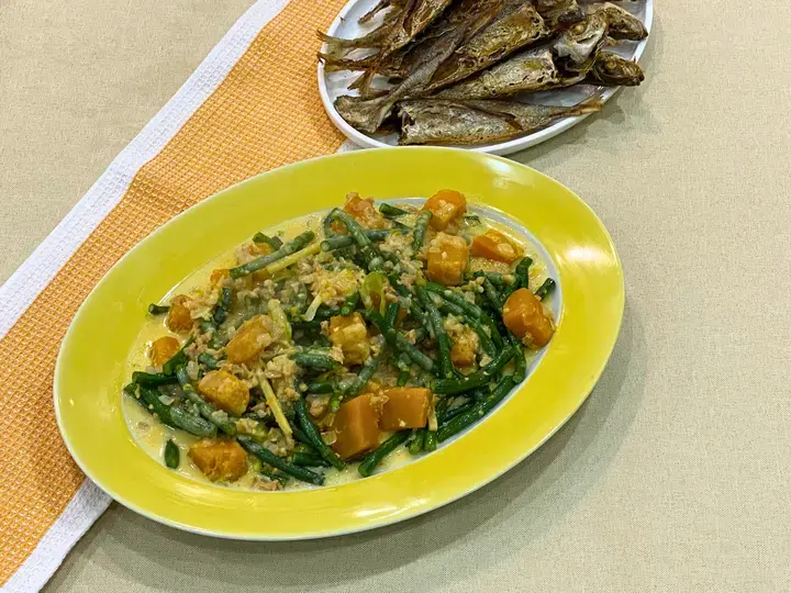 Ginataang Sitaw at Kalabasa