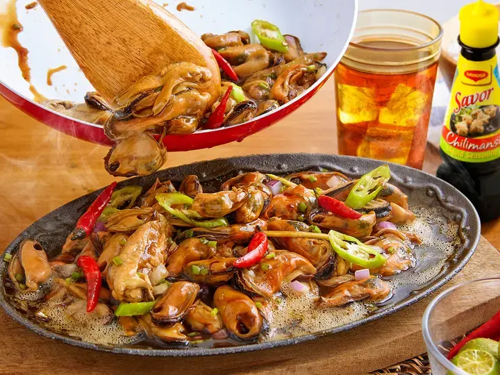 Savorventure Tahong Sisig