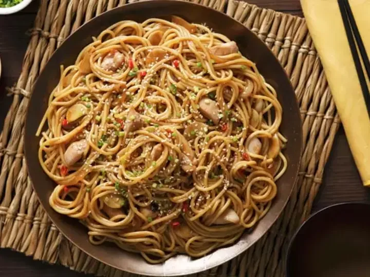 Asian Chicken Spaghetti