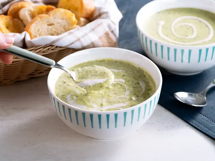 Creamy Green Peas and Malunggay Soup