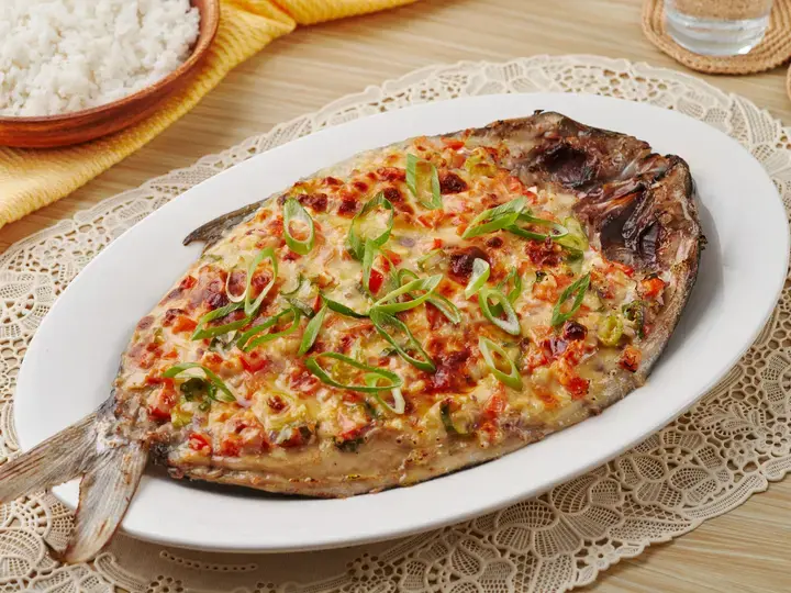 Baked Cheesy Bangus