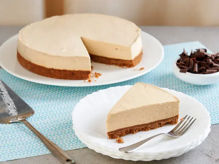 No-Bake Coffee Cheesecake with NESCAFÉ Creamy White