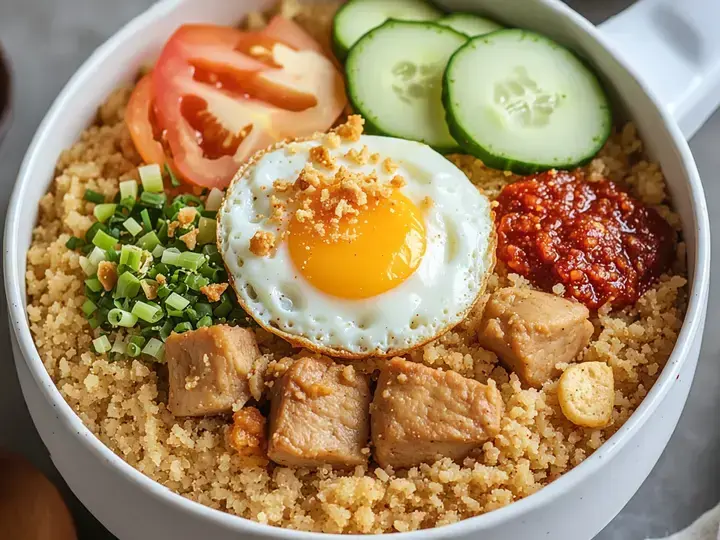 Nasi Goreng-style One Pot Rice
