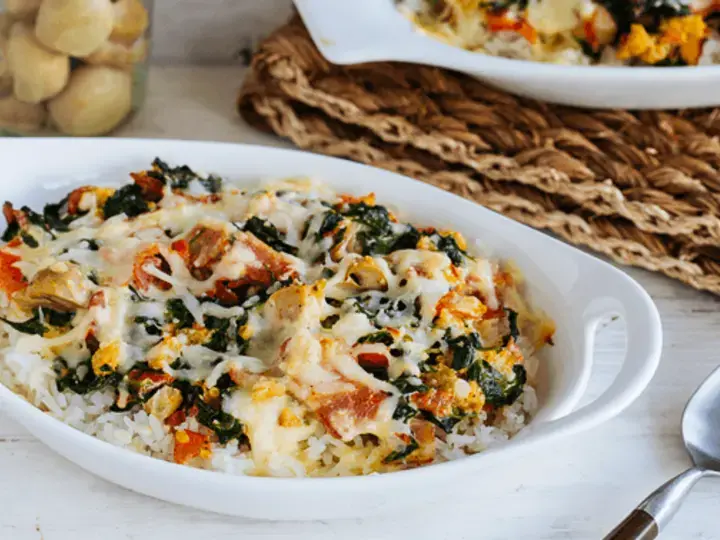 Yum's A-Bakin' Bacon Rice