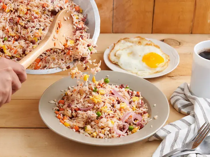 All-in-Onederful Corned Beef Fried Rice
