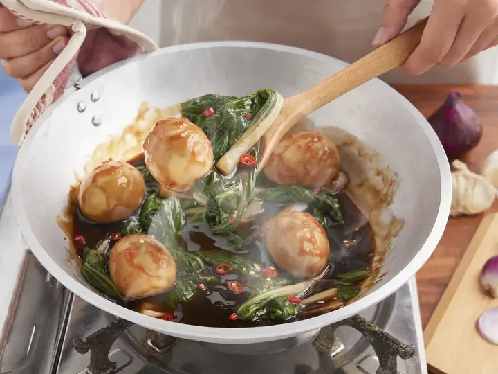 Supreme Sweet and Spicy Eggs