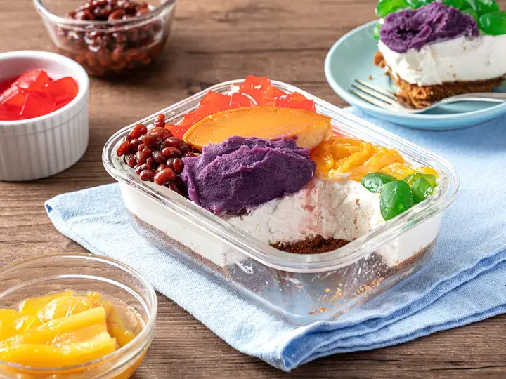 Halo-halo Graham Ref Cake