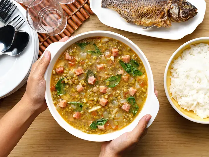 Ginisang Munggo with Hamon