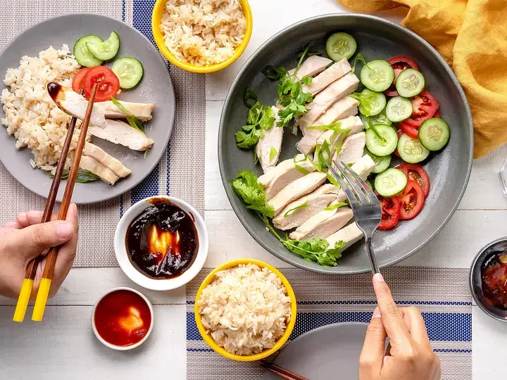 Steamed White Chicken