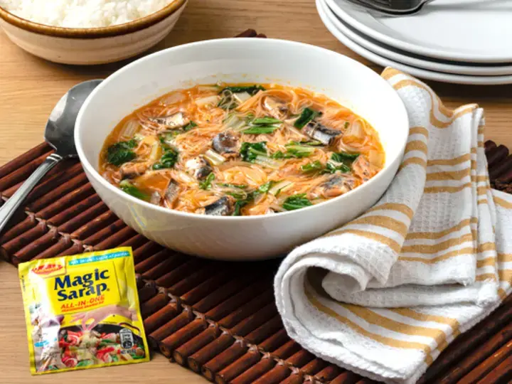 Ginisang Sardinas, Miswa at Pechay