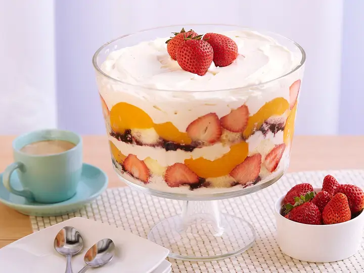 Creamy Fruit Trifle