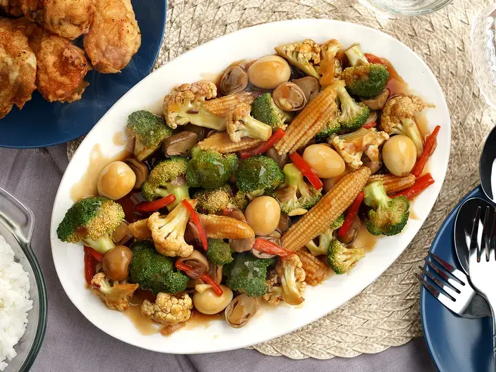 Oyster Mixed Vegetables