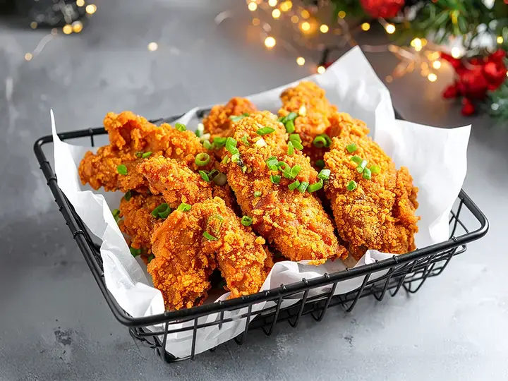 Restaurant-style Fried Chicken with Sweet and Spicy Sauce