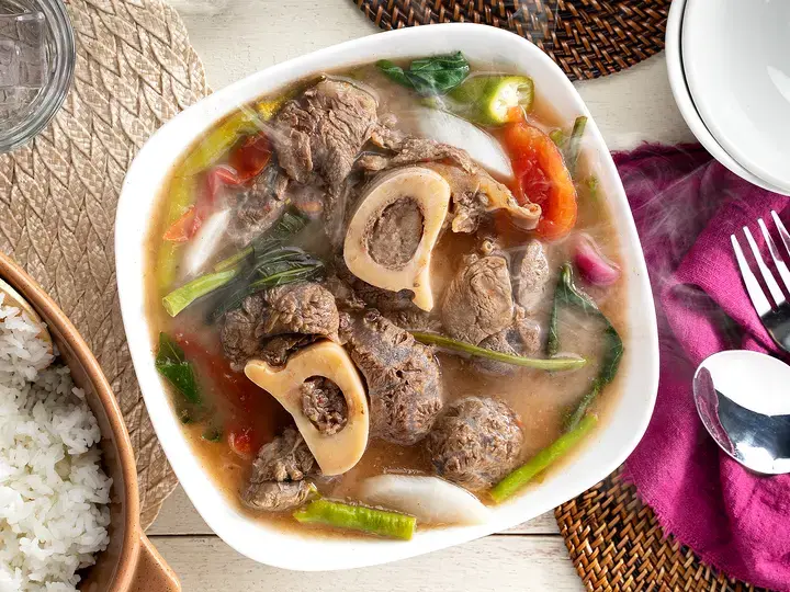 Magical Sinigang na Bulalo with Gabi