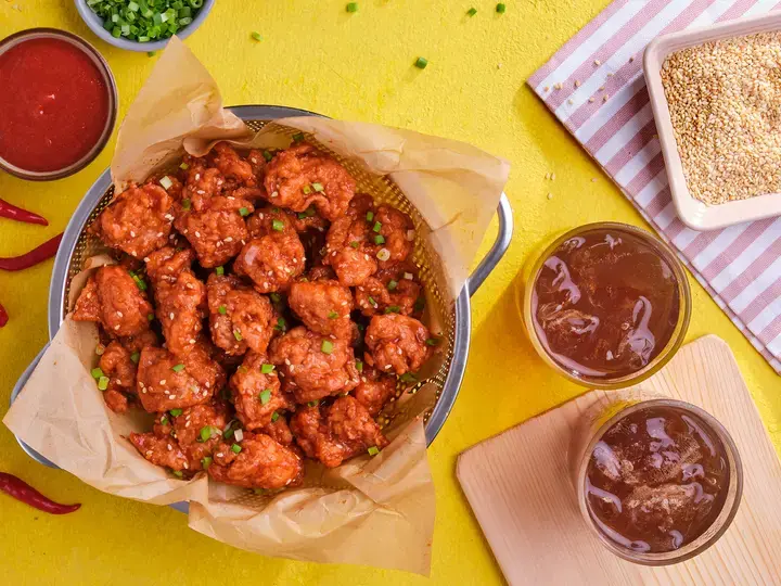 Spicy Chicken Popcorn