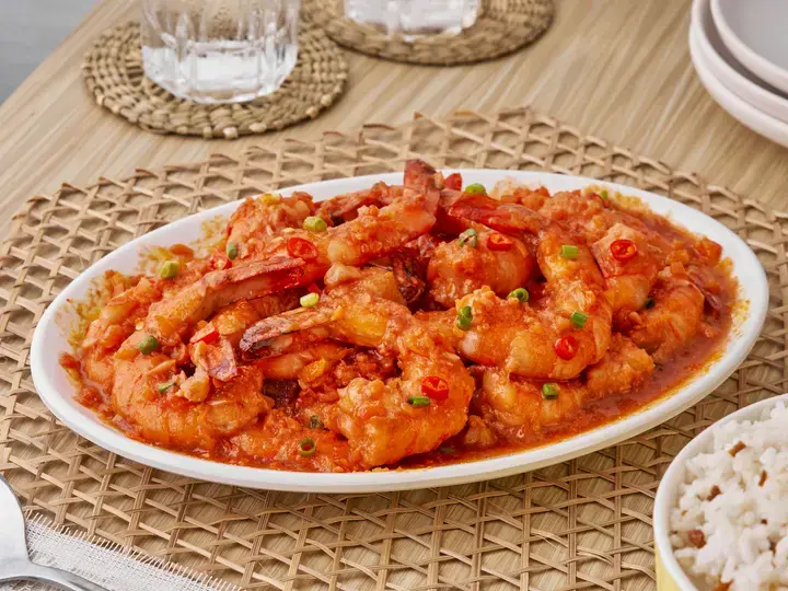 Buttered Shrimp with Garlic