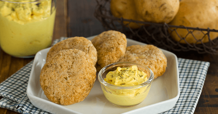 Irish Fish Cakes with Creamy Mustard Sauce