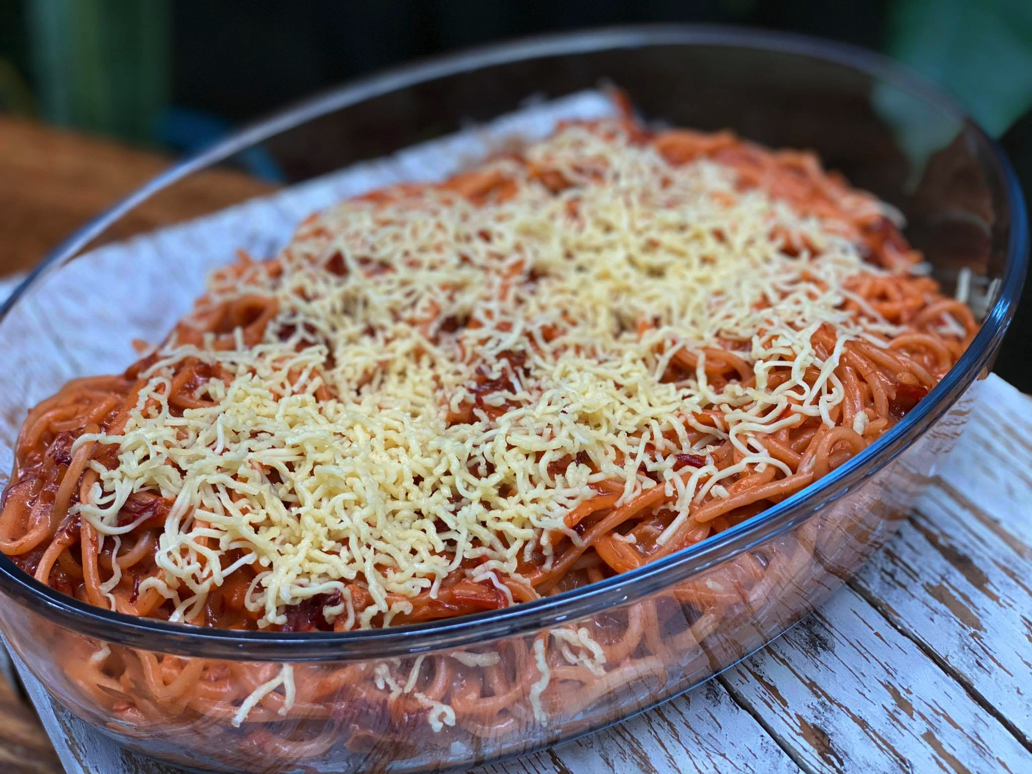 Corned Beef Spaghetti