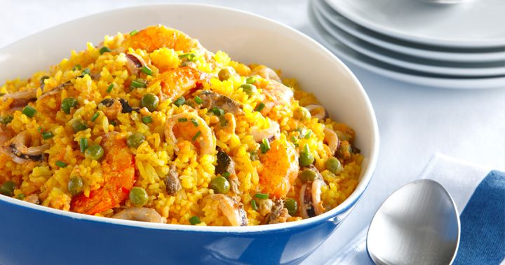 Sea-riously Delish Seafood Rice Ala Paella